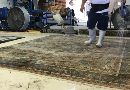 Chinese Rug Cleaning by Hand
