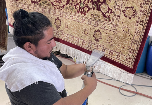 Process of Rug Cleaning Services